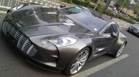 Aston Martin One-77 is Brown in China