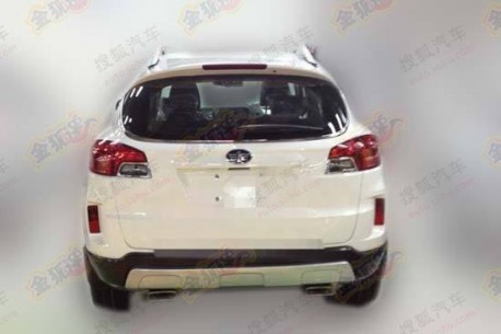 Spy Shots: FAW-Besturn X80 SUV is naked in China