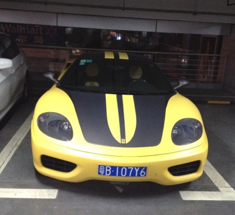 Spotted in China: Ferrari 360 Novitec Rosso