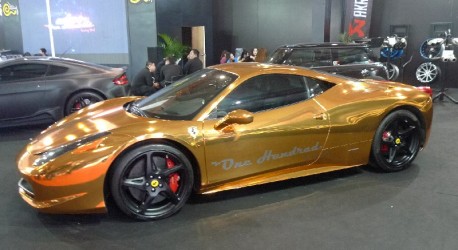 Ferrari 458 Italia is Bling in China