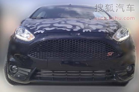 Spy Shots: Ford Fiesta ST testing in China