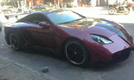 A Geely Meirenbao turns into a super supercar in China