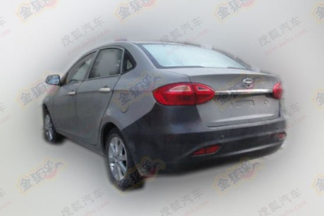 Spy Shots: JAC BII sedan testing in China