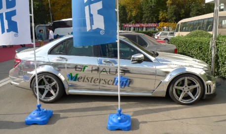 Mercedes-Benz C63 AMG is Bling in China