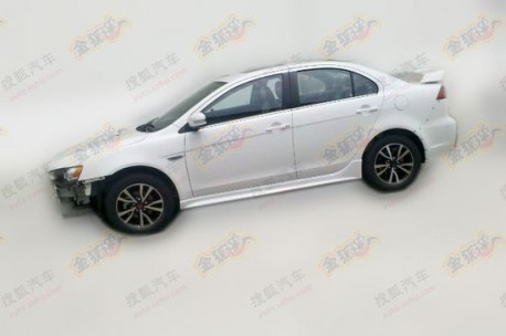 Spy Shots: facelift for the Mitsubishi Lancer EX in China