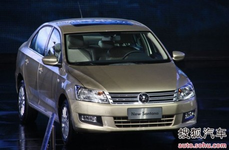 New Volkswagen Santana launched in... Germany