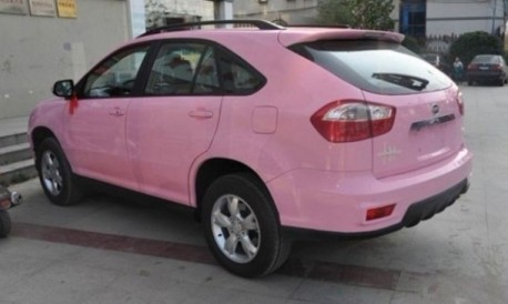 BYD S6 is Pink in China