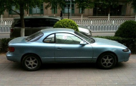 Spotted in China: fifth generation Toyota Celica