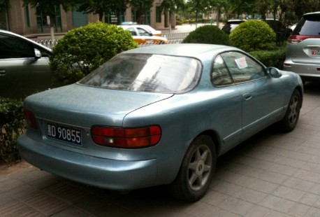 Spotted in China: fifth generation Toyota Celica
