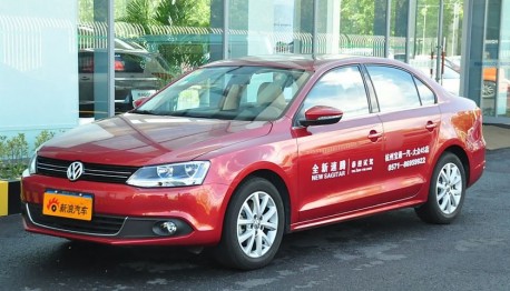 Spy Shots: Volkswagen Sagitar GLI testing in China