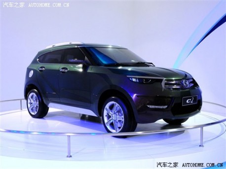 Spy Shots: Haima C2 SUV testing in China