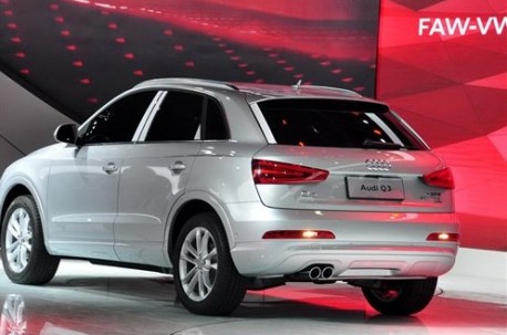 Spy Shots: China-made Audi Q3 arrives at the Guangzhou Auto Show