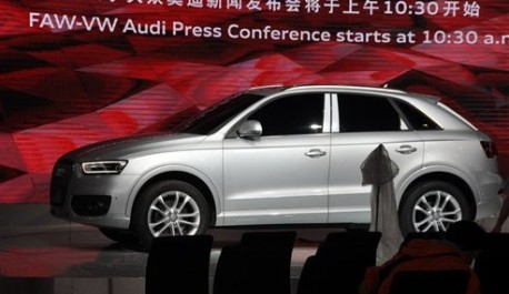 Spy Shots: China-made Audi Q3 arrives at the Guangzhou Auto Show