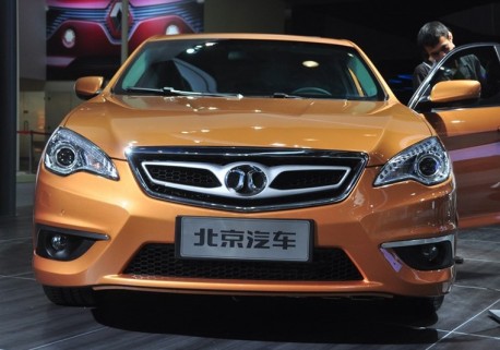 Beijing Auto Shenbao D320 debuts at the Guangzhou Auto Show