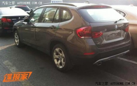 Spy Shots: facelift for the BMW X1 in China
