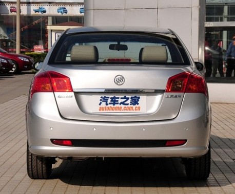 Spy Shots: facelifted Buick Excelle is Naked in China