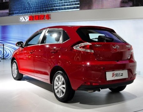 Facelifted Chery Fulwin 2 debuts at the Guangzhou Auto Show