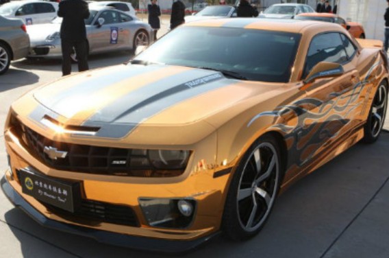 Chevrolet Camaro is Gold in China