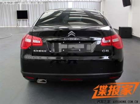 Spy Shots: facelift for the Citroen C5 in China