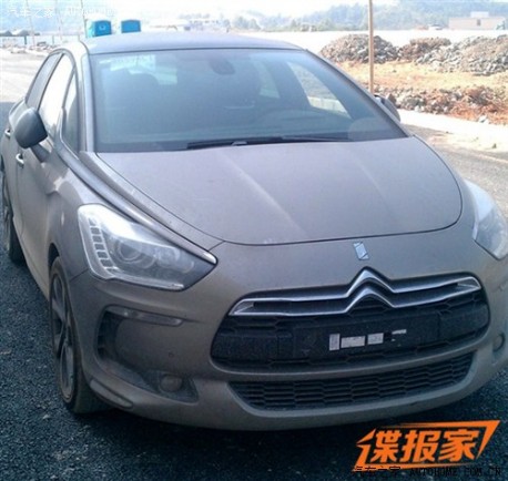 Spy Shots: China-made Citroen DS5 will debut in 2013