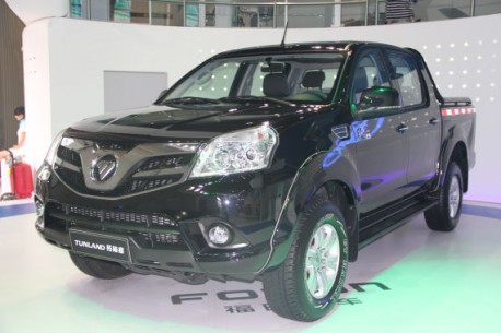 Spy shots: Foton working on a big SUV in China