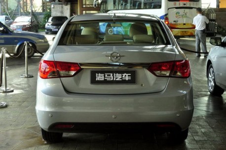 Spy Shots: Haima V30 is very Naked in China