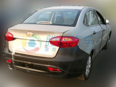 Spy Shots: JAC BII sedan seen testing in China