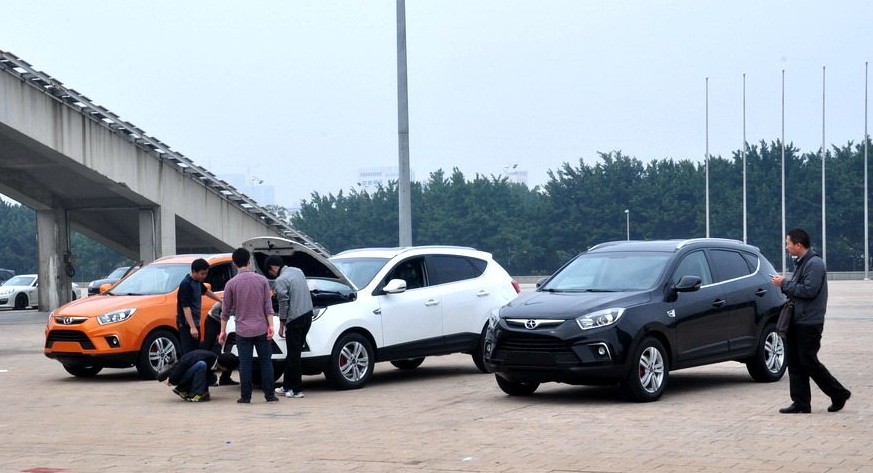 Spy Shots: JAC Eagle S5 SUV arrives at the Guangzhou Auto Show