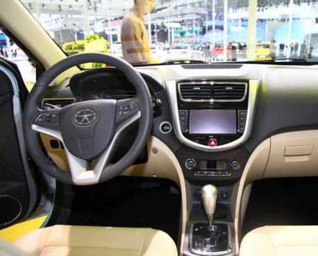 Guangzhou Auto Show: JAC BII = JAC Heyue A30