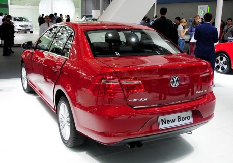 Facelifted Volkswagen Bora launched at the Guangzhou Auto Show