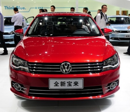 Facelifted Volkswagen Bora launched at the Guangzhou Auto Show