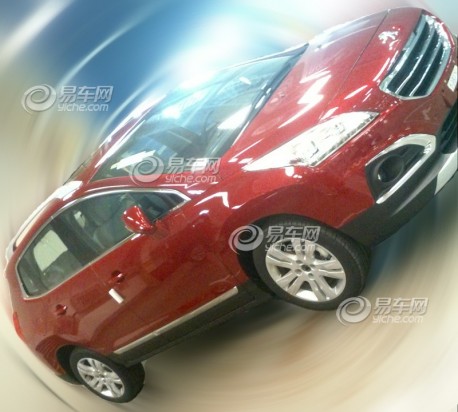 Spy Shots: China-made Peugeot 3008 without camouflage