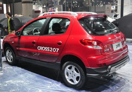 Peugeot Cross 207 launched at the Guangzhou Auto Show