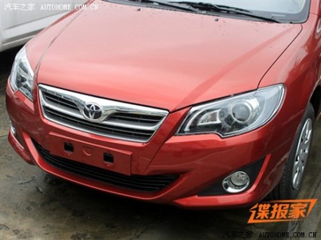Spy Shots: facelifted Toyota Corolla EX is Naked in China