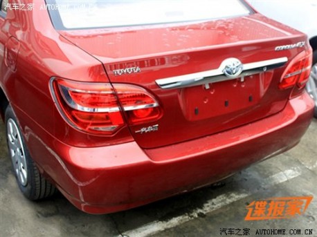 Spy Shots: facelifted Toyota Corolla EX is Naked in China