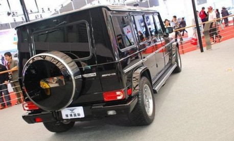 ACE Mercedes-Benz G55 AMG stretched limousine launched in China