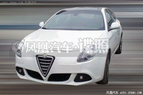 Spy Shots: Alfa Romeo Giulietta seen testing in China