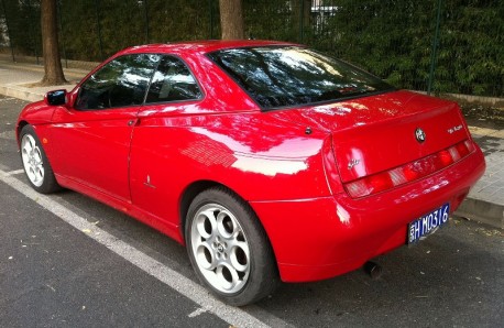 Spotted in China: Alfa Romeo GTV