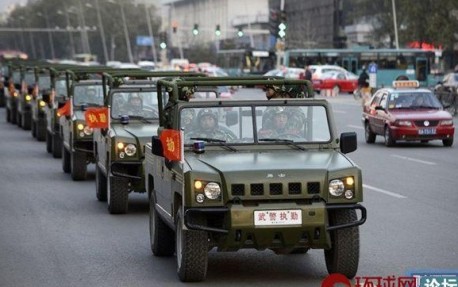 New Beijing BJ2022 anti-riot vehicles for the Police in China