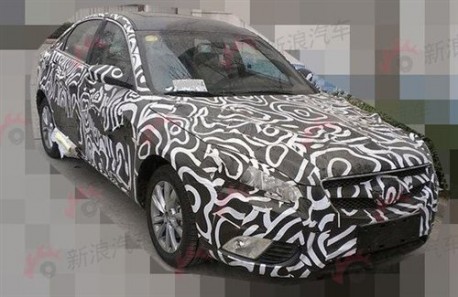 Spy Shots: Beijing Auto C50E loses some Camouflage in China