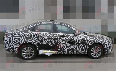 Spy Shots: Beijing Auto C50E loses some Camouflage in China