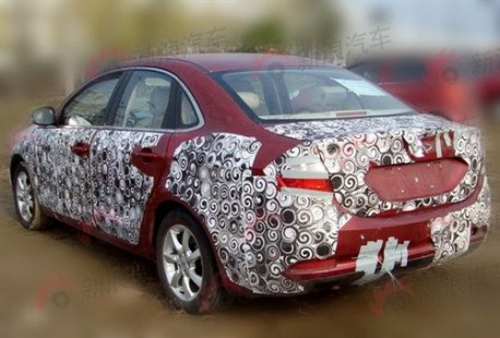 Spy Shots: Chery A4 gets ready for the Chinese auto market