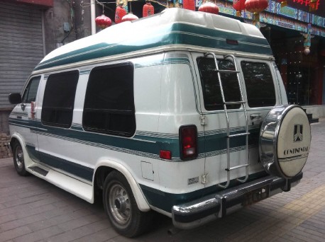 Spotted in China: second generation Dodge Ram Van RV