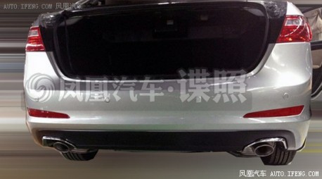 Spy Shots: FAW-Besturn B70 testing in China