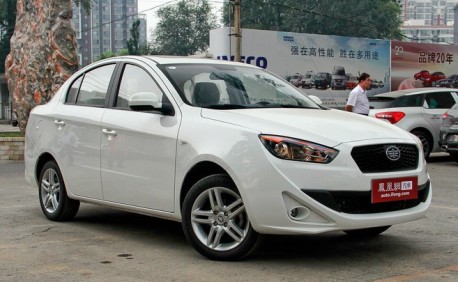 Spy Shots: facelift for the FAW Oley in China