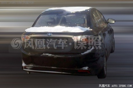 Spy Shots: facelift for the FAW Oley in China