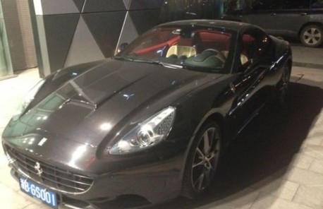 Cheap seat covers for a Ferrari California in China