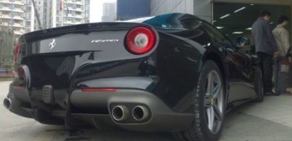 First Ferrari F12berlinetta arrives at the dealer in China