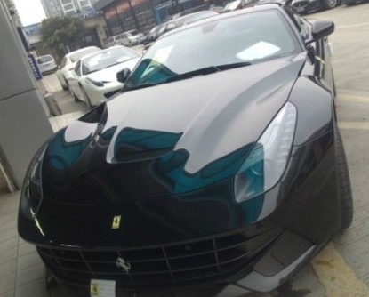 First Ferrari F12berlinetta arrives at the dealer in China