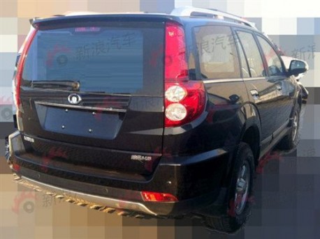 Spy Shots: facelift for the Great Wall Haval H5 Zhizun in China